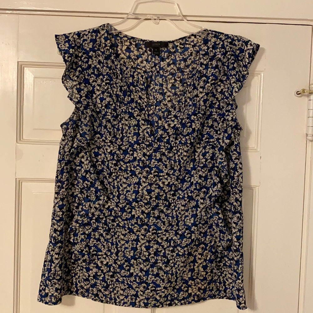 JCrew floral Blouse